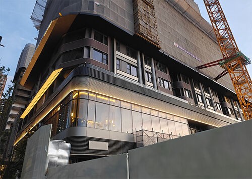Large Commercial Curtain Wall System