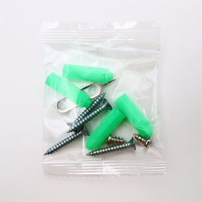 Hammer Drive Nylon Plastic Wall Plugs For Screws Pre Assembled Nail Anchor