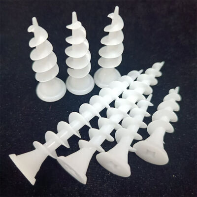Qualità Countersunk Nylon Spiral Inserts Insulation Wall Plugs Lock Self Drilling For MDF Furniture & Wood Panel Fabbrica