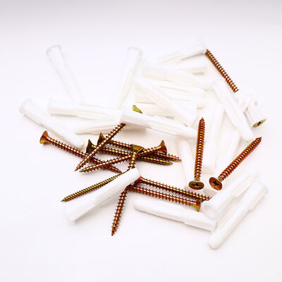 Good price Knot Style Nylon Cavity Universal Wall Plugs Four Wing Expansion Anchor For Curtain Rod Hollow Brick Mounting online