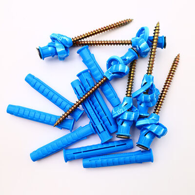 Good price Crack Resistant Nylon Knot Plastic Expanding Wall Anchors Four Wing Plug For Gypsum Board online
