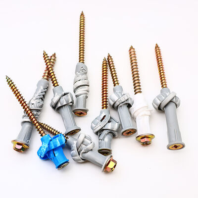 Good price Moisture Proof Nylon Four Wing Knot Plastic Expansion Plug For Bathroom Plasterboard Fixtures online
