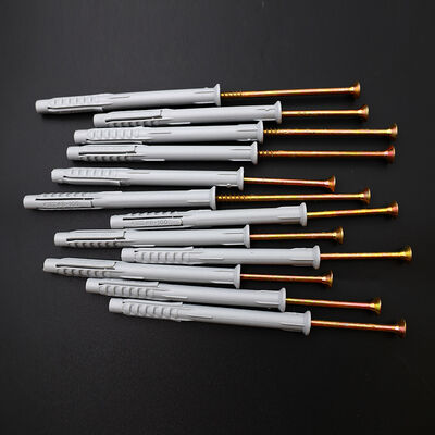Good price Non Conductive Nylon Knot Plastic Wall Plugs Four Wing Expansion Anchor For Cable Tray Hollow Wall Installation online